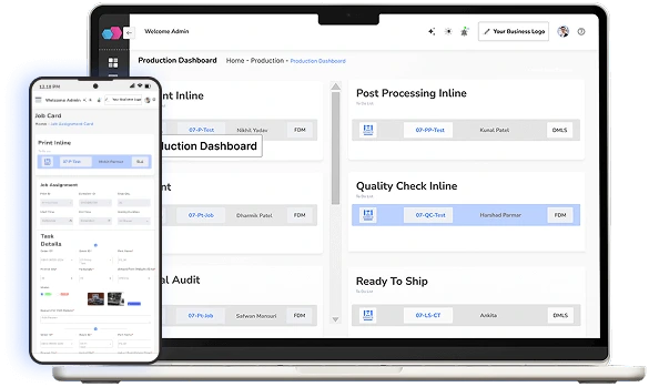 Vexma Cloud Digital Job Cards